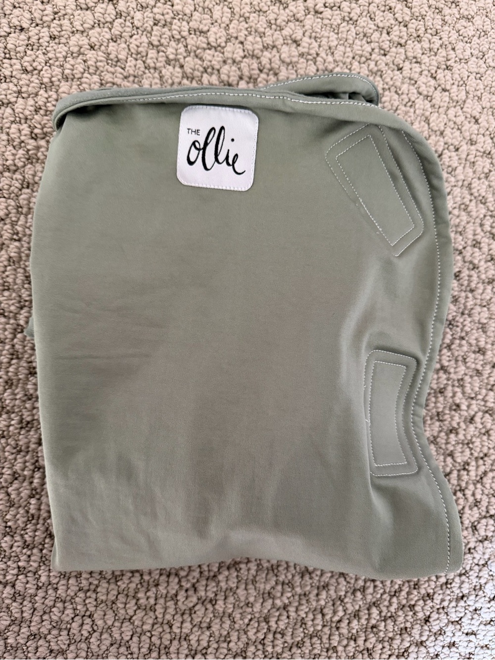 The Ollie Swaddle in Olive